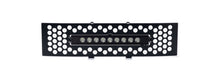 Load image into Gallery viewer, Putco 11-14 Ford F-150 - EcoBoost Bumper Grille Inserts - Black SS Punch w/ 10in Luminix Light Bar