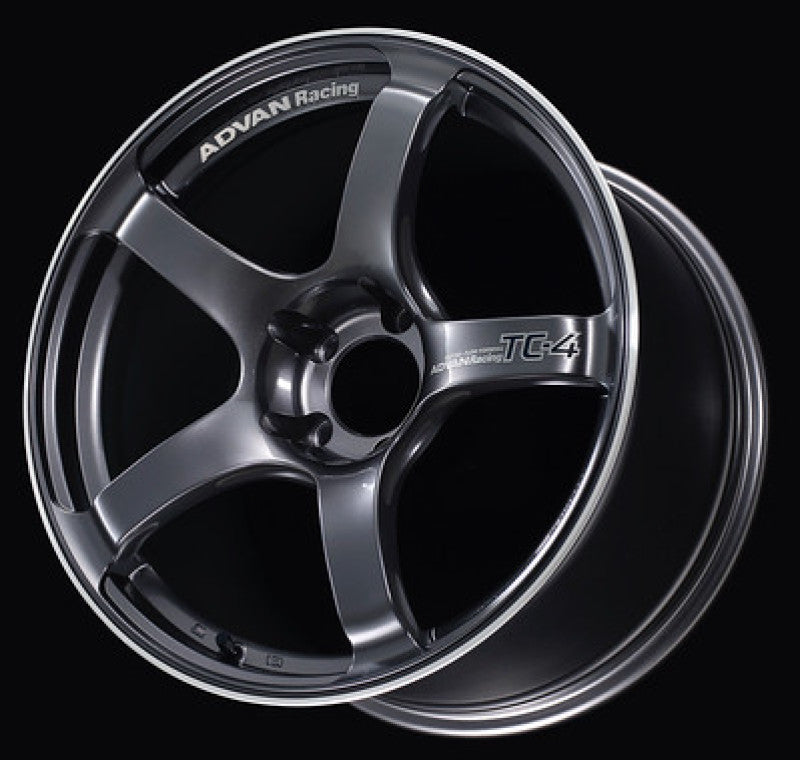 Advan TC4 17x8.0 +35 4-100 Racing Gunmetallic & Ring Wheel