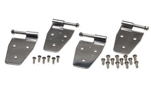 Load image into Gallery viewer, Kentrol 87-95 Jeep Wrangler YJ Door Hinge Set 4 Pieces - Polished Silver