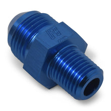 Load image into Gallery viewer, Russell Performance -6 AN to 3/8in NPT Straight Flare to Pipe (Blue) (25 pcs.)