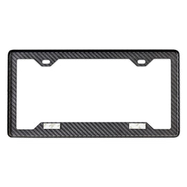 Mishimoto Carbon Fiber License Plate Frame - Matte