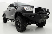 Load image into Gallery viewer, Road Armor 07-13 Toyota Tundra Stealth Front Winch Bumper w/Pre-Runner Guard - Tex Blk