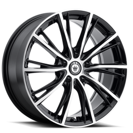 Konig Impression 18x8 5x115 ET40 Gloss Black w/ Machined Face