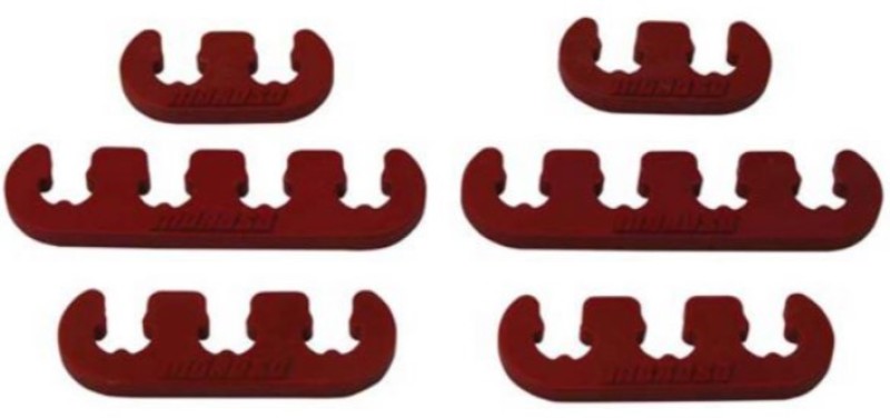 Moroso Spark Plug Wire Separator Kit - 7-9mm - Red