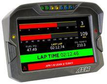 Load image into Gallery viewer, AEM CD-7 Non Logging GPS Enabled Race Dash Carbon Fiber Digital Display w/o VDM (CAN Input Only)