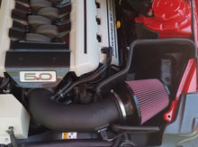 Load image into Gallery viewer, JLT 15-17 Ford Mustang GT Black Textured Cold Air Intake Kit w/Red Filter - Tune Req