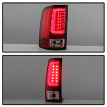 Load image into Gallery viewer, Spyder 07-13 GMC Sierra 1500 V2 Light Bar LED Tail Lights - Red Clear (ALT-YD-GS07V2-LBLED-RC)