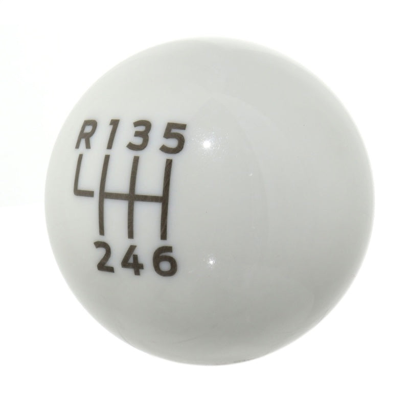 Ford Racing 15-19 Ford Mustang EcoBoost / GT w/ 6-Speed Manual Transmission Bullitt White Shift Knob