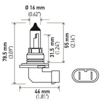 Load image into Gallery viewer, Hella Optilux XB White Halogen Bulbs HB4 12V 80W (2 pack)