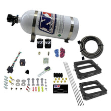 Load image into Gallery viewer, Nitrous Express Dual/Dominator/Gasoline Nitrous Kit (50-300HP) w/10lb Bottle