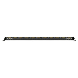 Go Rhino Xplor Blackout Combo Series Sgl Row LED Light Bar w/Amber (Side/Track Mount) 31.5in. - Blk