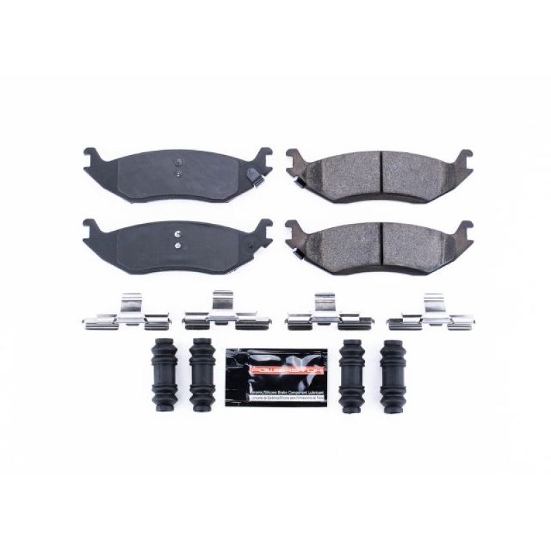 Power Stop 07-09 Chrysler Aspen Rear Z23 Evolution Sport Brake Pads w/Hardware