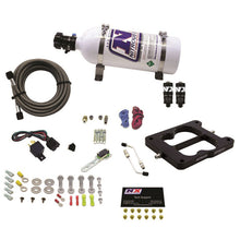 Load image into Gallery viewer, Nitrous Express Q-Jet/Holley Spread Bore Hitman Plus Nitrous Kit (50-200HP) w/5lb Bottle