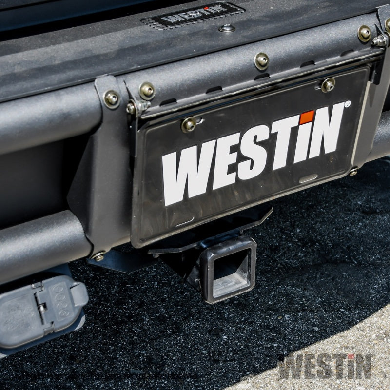 Westin 17-20 Ford F-150 Raptor Outlaw Rear Bumper - Tex. Blk