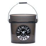 Chemical Guys Heavy Duty Detailing Bucket Smoked Black (4.5 Gal)