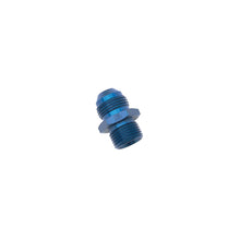 Load image into Gallery viewer, Russell Performance -8 AN Flare to 12mm x 1.5 Metric Thread Adapter (Blue)