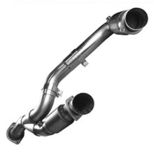 Load image into Gallery viewer, Kooks 09-10 GM 1500 Series Truck 6.2L 3in x OEM Out GREEN Cat SS Y Pipe Kooks HDR Req