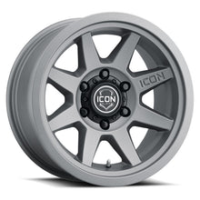 Load image into Gallery viewer, ICON Rebound SLX 17x8.5 6 x 135 6mm Offset 5.75in BS 87.1mm Bore Charcoal Wheel