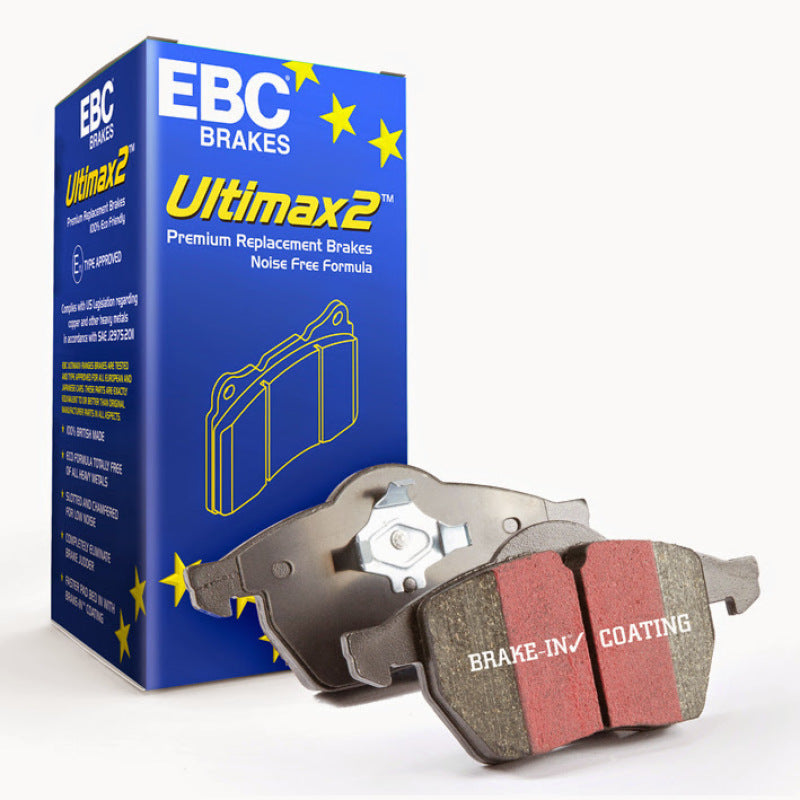 EBC 2015+ Chevrolet Tahoe 2WD (6 Piston Brembo) Ultimax2 Front Brake Pads