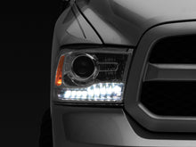 Load image into Gallery viewer, Raxiom 09-18 Dodge RAM 1500 LED Halo Headlights w/ Swtchbck Turn Signals- Chrome Hsng (Clear Lens)