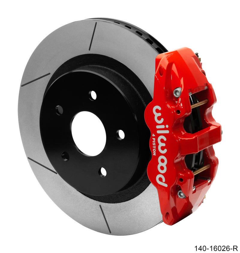 Wilwood Aerolite 4R Rear Kit 15.00in Red 13-17 Dodge Truck 1500 - 4WD