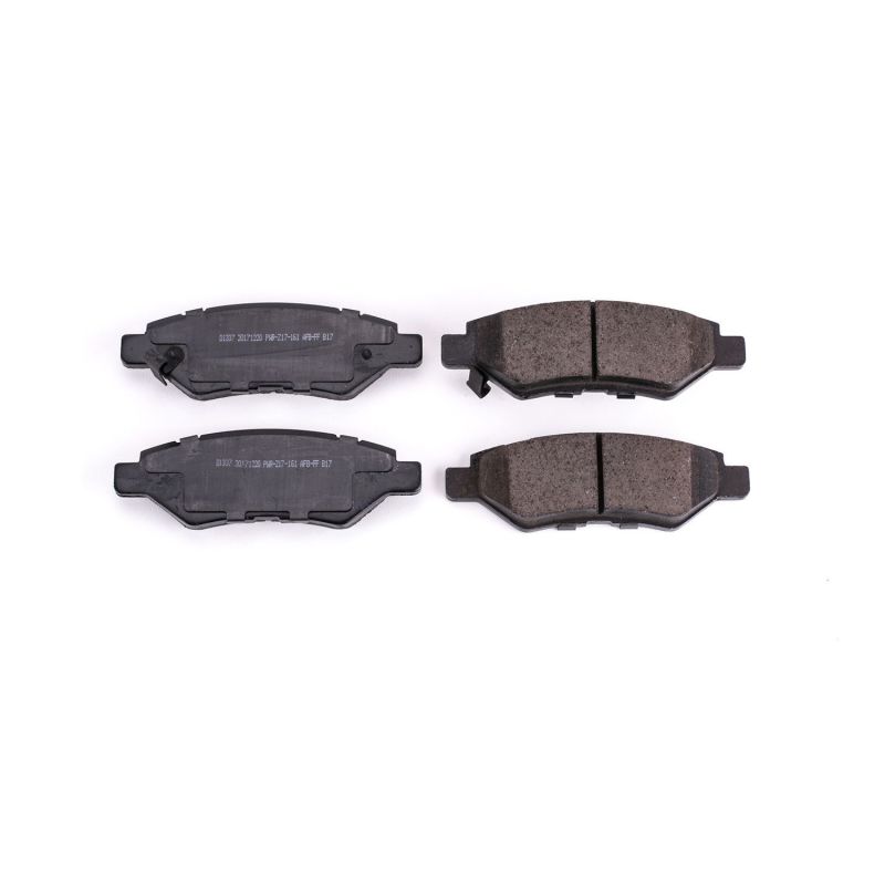 Power Stop 08-14 Cadillac CTS Rear Z16 Evolution Ceramic Brake Pads