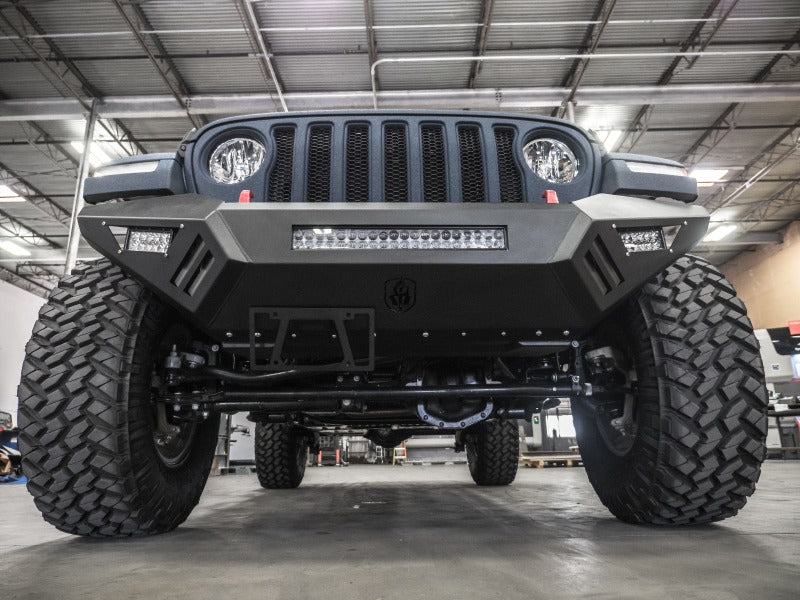 Road Armor 18-20 Jeep Wrangler JL SPARTAN Front Bumper - Tex Blk