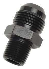 Russell Performance -8 AN 1/4in NPT Straight Black Flare to Pipe Adapter