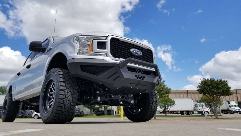 Road Armor 18-20 Ford F150 SPARTAN Front Bumper - Tex Blk