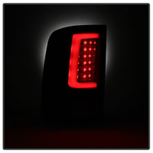 Load image into Gallery viewer, Spyder 07-13 GMC Sierra 1500 V2 Light Bar LED Tail Lights - Blk Smoke (ALT-YD-GS07V2-LBLED-BSM)