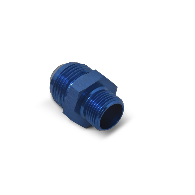 Russell Performance -6 AN Flare to 12mm x 1.5 Metric Thread Adapter (Blue)