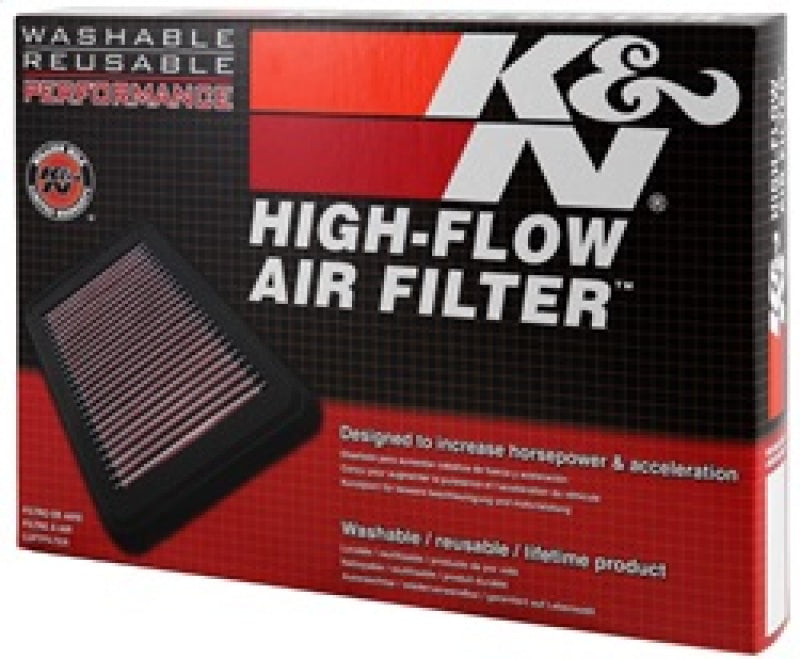 K&N 07-15 Jeep Wrangler L4-2.8L DSL Replacement Drop In Air Filter