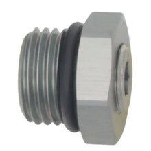 Load image into Gallery viewer, DeatschWerks 6AN ORB Male Plug Fitting with 1/8in NPT Gauge Port - Anodized DW Titanium