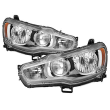 Load image into Gallery viewer, xTune Mitsubishi Lancer 08-15 OE Style Headlights - ALL Chrome HD-JH-ML08-AM-C