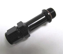 Load image into Gallery viewer, Fragola -6AN x 9/16-24 Carb Adapter Long 3in - Black