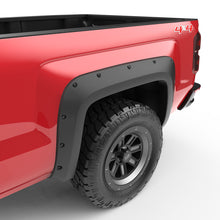 Load image into Gallery viewer, EGR 14+ Chev Silverado 6-8ft Bed Bolt-On Look Fender Flares - Set - Matte