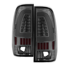 Load image into Gallery viewer, xTune Ford F150 Styleside 97-03 Light Bar LED Tail Lights - Smoke ALT-ON-FF15097-LBLED-SM