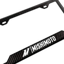 Load image into Gallery viewer, Mishimoto Carbon Fiber License Plate Frame - Gloss