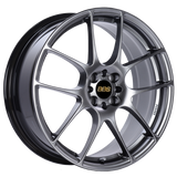 BBS RF 18x7.5 4x100 ET48 Diamond Black Wheel -70mm PFS/Clip Required