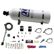 Load image into Gallery viewer, Nitrous Express Dodge EFI Race Single Nozzle Nitrous Kit (100-250HP) w/15lb Bottle