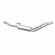 Load image into Gallery viewer, MagnaFlow 11-13 Ford F-150 Pickup Dual Same Side Before P/S Rear Tire Stainless CatBack Perf Exhaust