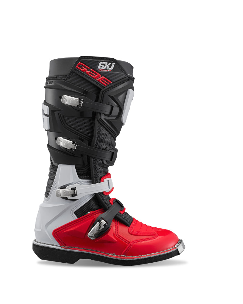 Gaerne GXJ Boot Black/Red Size - Youth 7