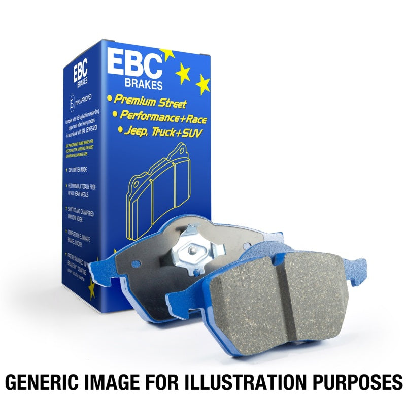 EBC 05+ Ford Saleen Mustang Brembo front calipers Bluestuff Front Brake Pads