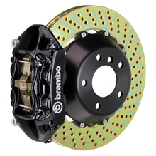 Load image into Gallery viewer, Brembo 05-11 G55 AMG/12-18 G63 AMG/G65 Rear GT BBK 4 Piston Cast 380x28 2pc Rotor Drilled-Black