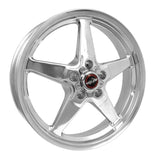 Race Star 92 Drag Star 18x5.00 5x4.75bc 2.00bs Direct Drill Polished Wheel