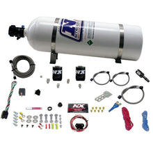 Load image into Gallery viewer, Nitrous Express 11-15 Ford Mustang GT 5.0L Coyote Single Nozzle Nitrous Kit (35-150HP) w/15lb Bottle