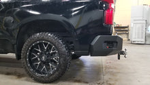 Load image into Gallery viewer, Road Armor 19-20 Chevy 1500 SPARTAN Rear Bumper - Tex Blk