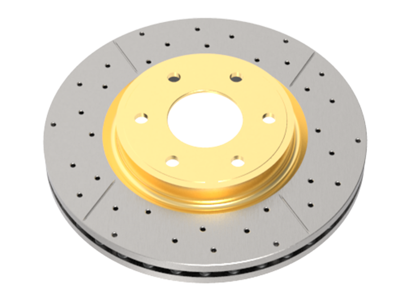 DBA 15-19 Hyundai Sonata (Excl Hybrid w/320mm Front Rotor/EPB) Front Street Series Drill&Slot Rotor