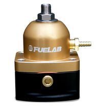 Load image into Gallery viewer, Fuelab 515 EFI Adjustable FPR 25-90 PSI (2) -10AN In (1) -6AN Return - Gold
