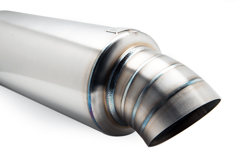 BLOX Racing 3.5in Street Muffler With Turndown Tip